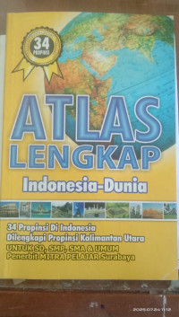 Image of Atlas  Lengkap Indonesia-Dunia