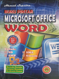 Image of BUKU PINTAR MICROSOFT OFFICE WORD