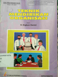 Image of TEKNIK MENDIRIKAN ORGANISASI