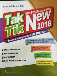 Image of TAK TIK SERI PENDALAMAN MATERI NEW 2018 = Suksen Menghadapi UN SMP/MTs