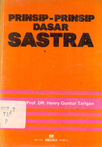 Image of PRINSIP-PRINSIP DASAR SASTRA