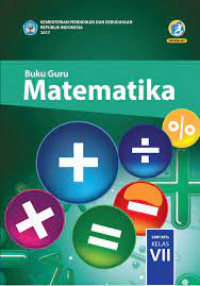 Image of BUKU GURU MATEMATIKA KELAS 7