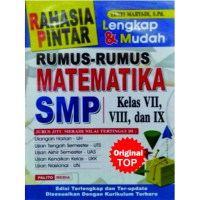 Image of RAHASIA PINTAR RUMUS-RUMUS MATEMATIKA