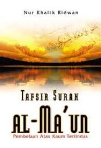 Image of TAFSIR SURAH AL-MA'UN